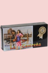 Kantabrischen Sardellenfilets (Anchovis) in Olivenöl La Castreña 49 gr