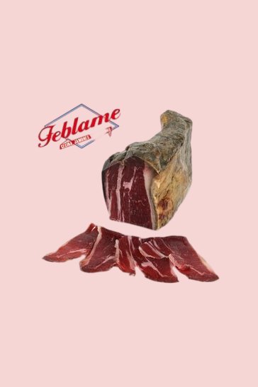 Cecina aus León Feblame (geräucherter Rinderschinken)