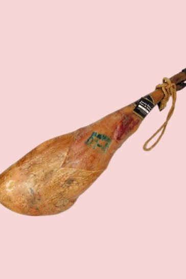 Serrano Schinken “Jamon Iberico de Bellota” mit Herkunftsbezeichnung Los Pedroches (Hinterschinken)