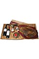 Geschenkkorb Ribera mit spanischen Jamon serrano Schinken (ref. 08J01)
