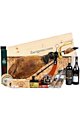 Geschenkkorb Coronas mit spanischen Jamon serrano Schinken (ref. 12J10)