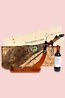 Geschenkkorb Castuera mit spanischen Jamon serrano Schinken (ref. 14J02)