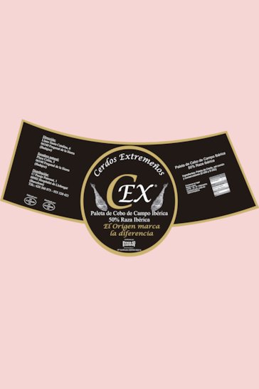 "Paleta" Cerdos Extremeños Cebo de Campo (Vorderschinken Jamon)