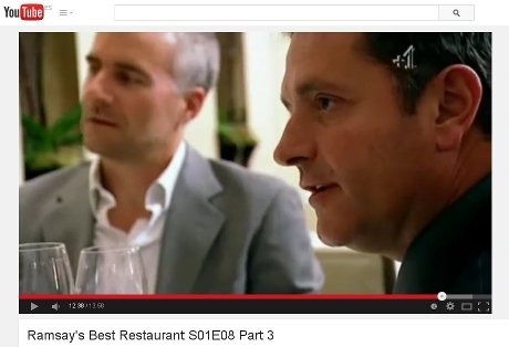 Ramón Baiget, in die Kochsendung Ramsay's Best Restaurant